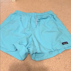 Patagonia baggies bright blue size S